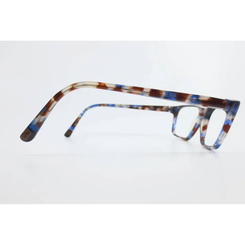 Etnia Barcelona Bonn HVBR Eyeglasses Blue Brown Tortoise Rectangular Frames